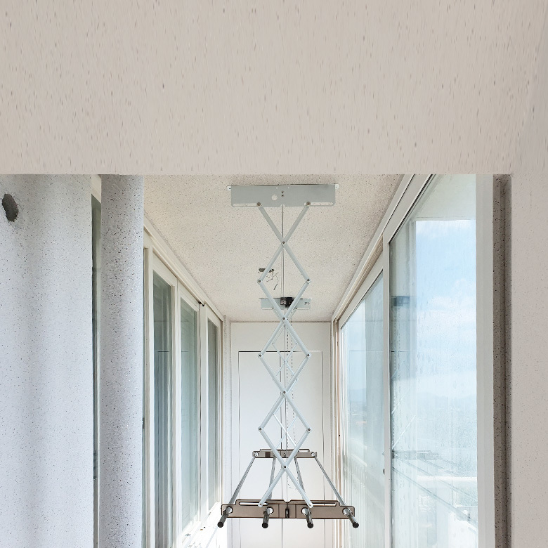 홈케어시공|천장형빨래건조대시공